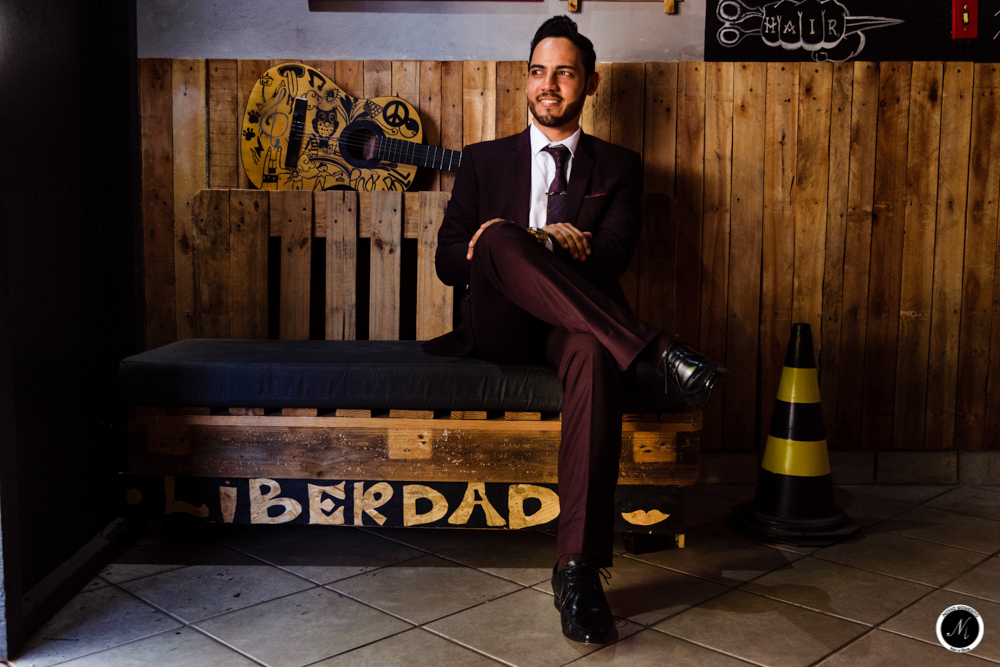 Terno marsala do noivo