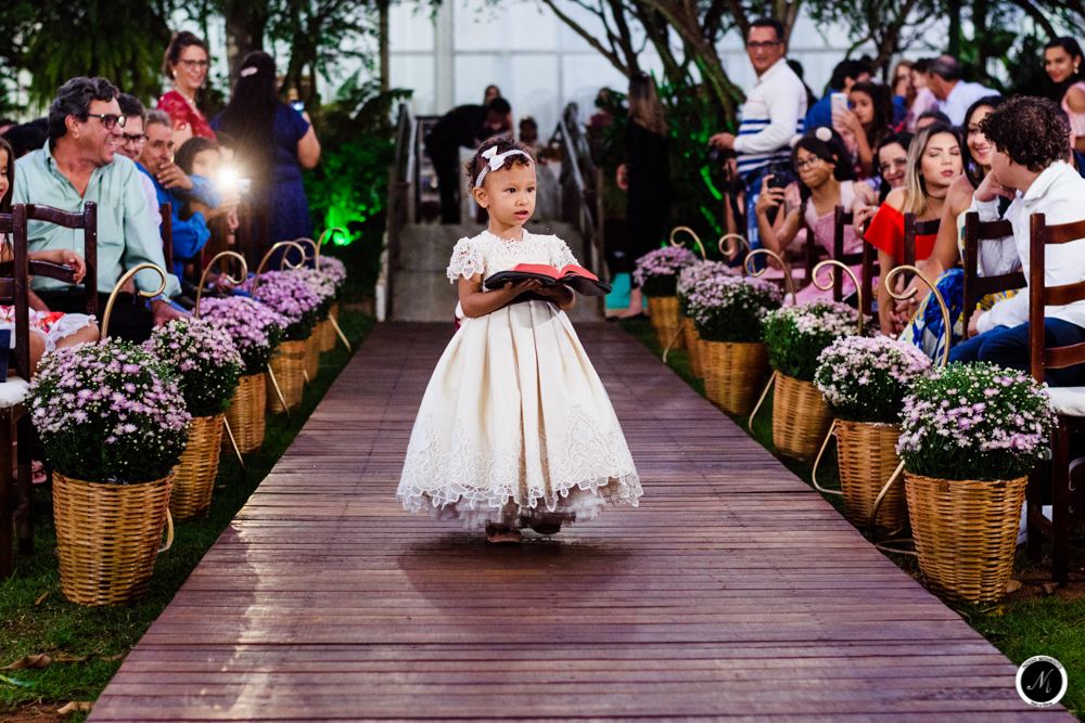 Porta biblia cerimonia de casamento