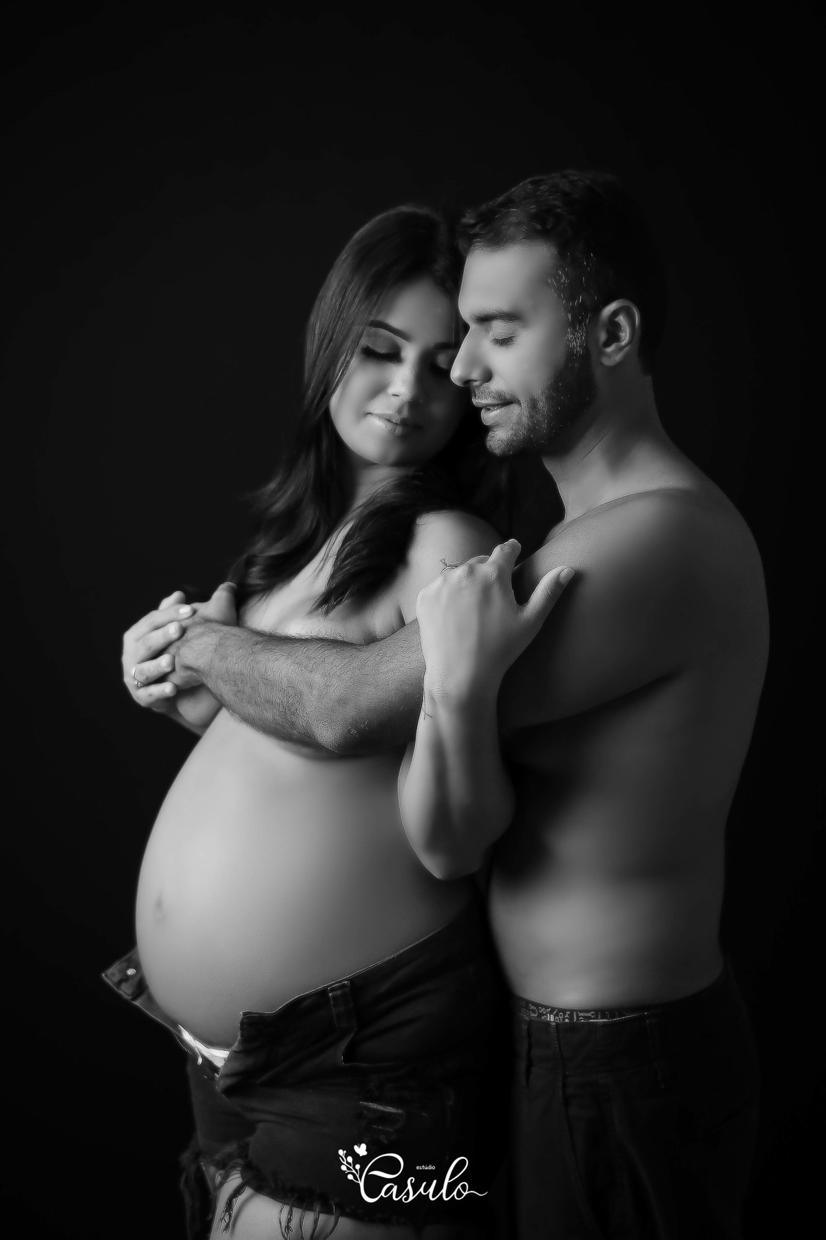Ensaio gestante em estúdio - Vitoria da Conquista - Ba 