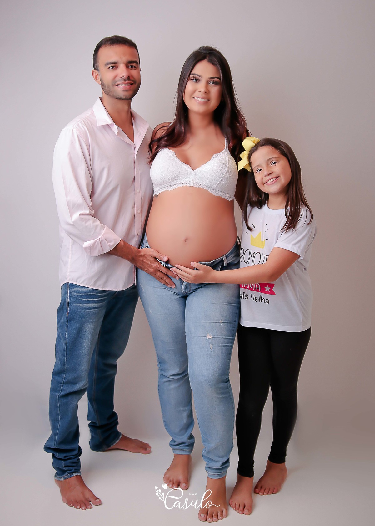 Ensaio gestante em estúdio - Vitoria da Conquista - Ba 