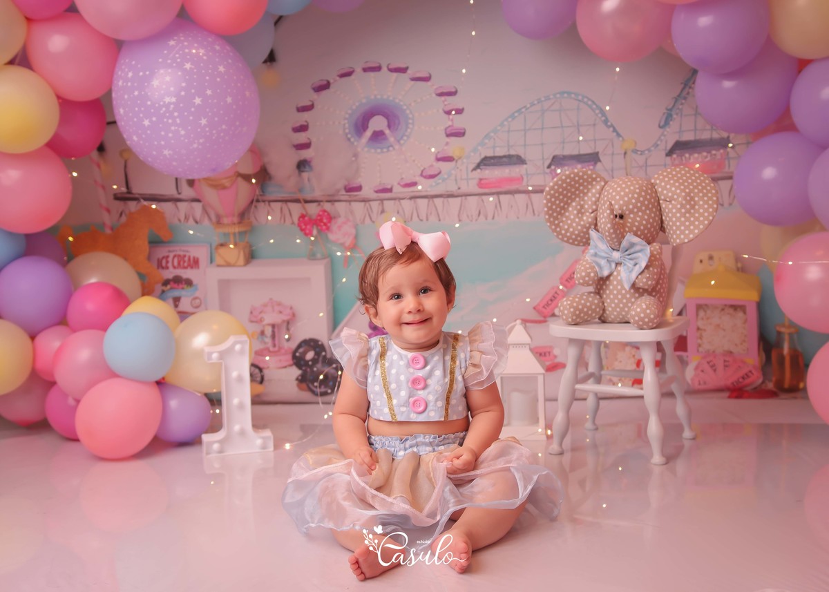 Ensaio Smash the Cake - Vitoria da conquista - 1 ano 