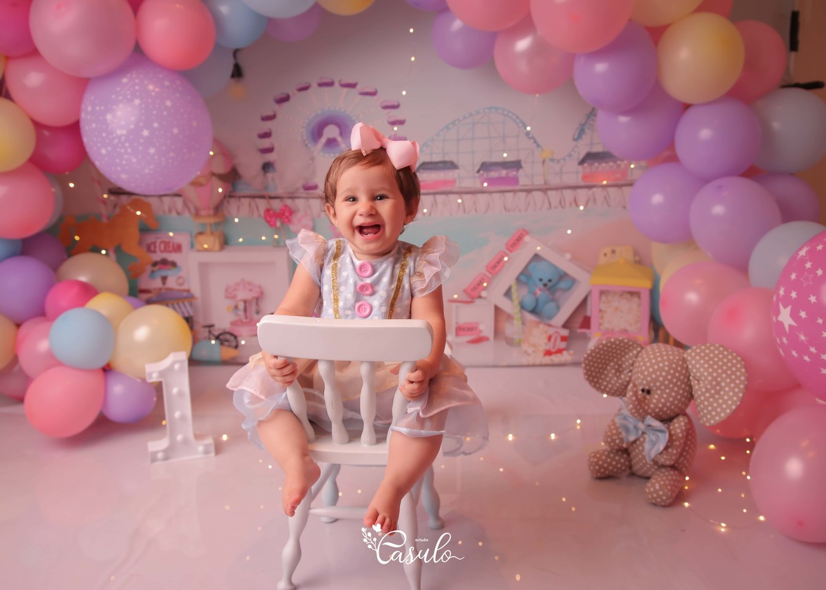 Ensaio Smash the Cake - Vitoria da conquista - 1 ano 