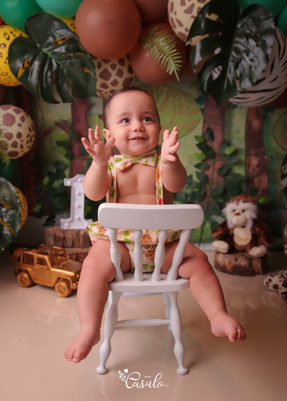 Ensaio Smash the  cake realizado em estúdio - Vitória da Conquista - Ba