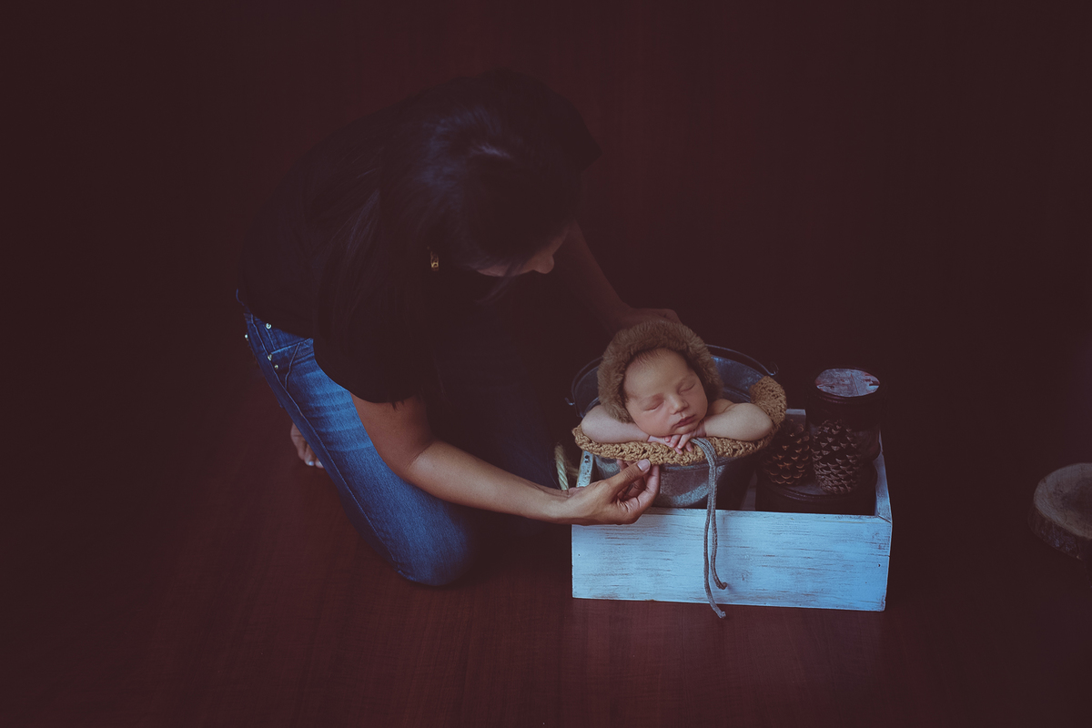 Aluna workshop newborn @Ludmilladotografias