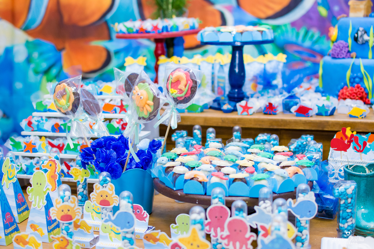 FESTA INFANTIL EM VILA VELHA- CERIMONIAL VILA KIDS PARK- TEMA FUNDO DO MAR-FOTOGRAFO INFANTIL EM VILA VELHA ES- FESTA DE 1 ANO