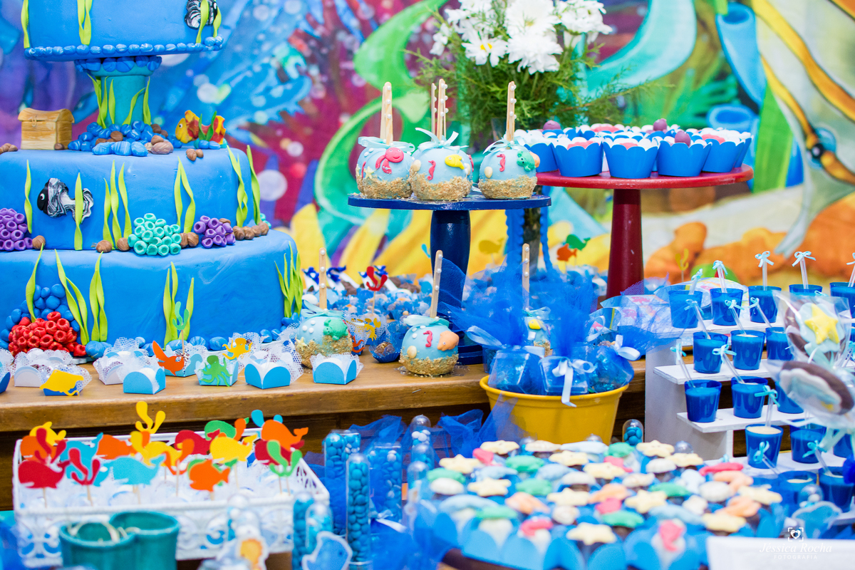 FESTA INFANTIL EM VILA VELHA- CERIMONIAL VILA KIDS PARK- TEMA FUNDO DO MAR-FOTOGRAFO INFANTIL EM VILA VELHA ES- FESTA DE 1 ANO