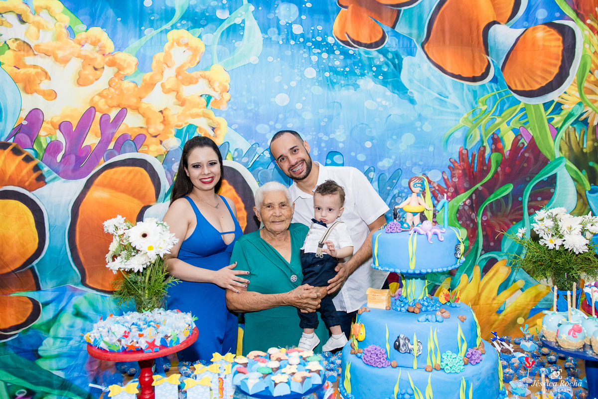 FESTA INFANTIL EM VILA VELHA- CERIMONIAL VILA KIDS PARK- TEMA FUNDO DO MAR-FOTOGRAFO INFANTIL EM VILA VELHA ES- FESTA DE 1 ANO