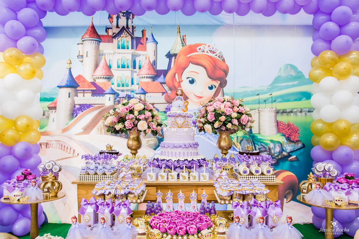 Festa de menina decoracao princesinha sofia na em Vila Velha - ES