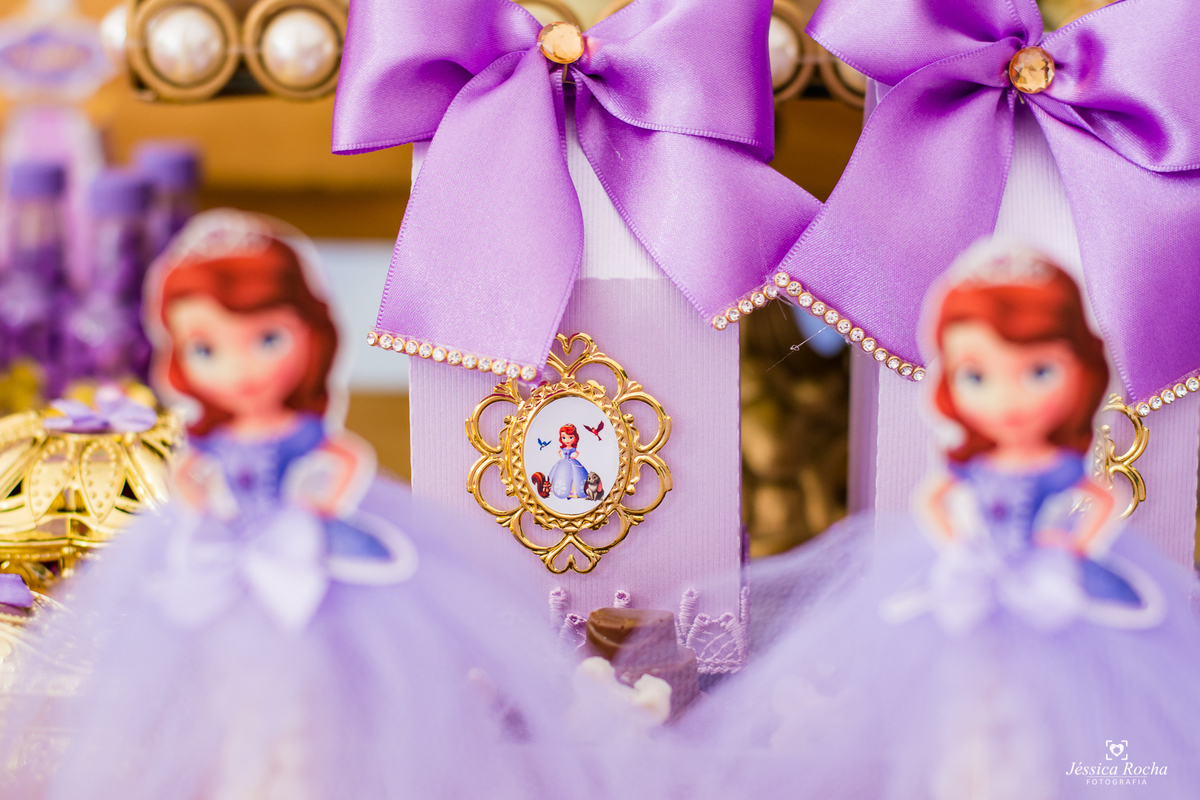 Festa infantil tema princesa sofia.