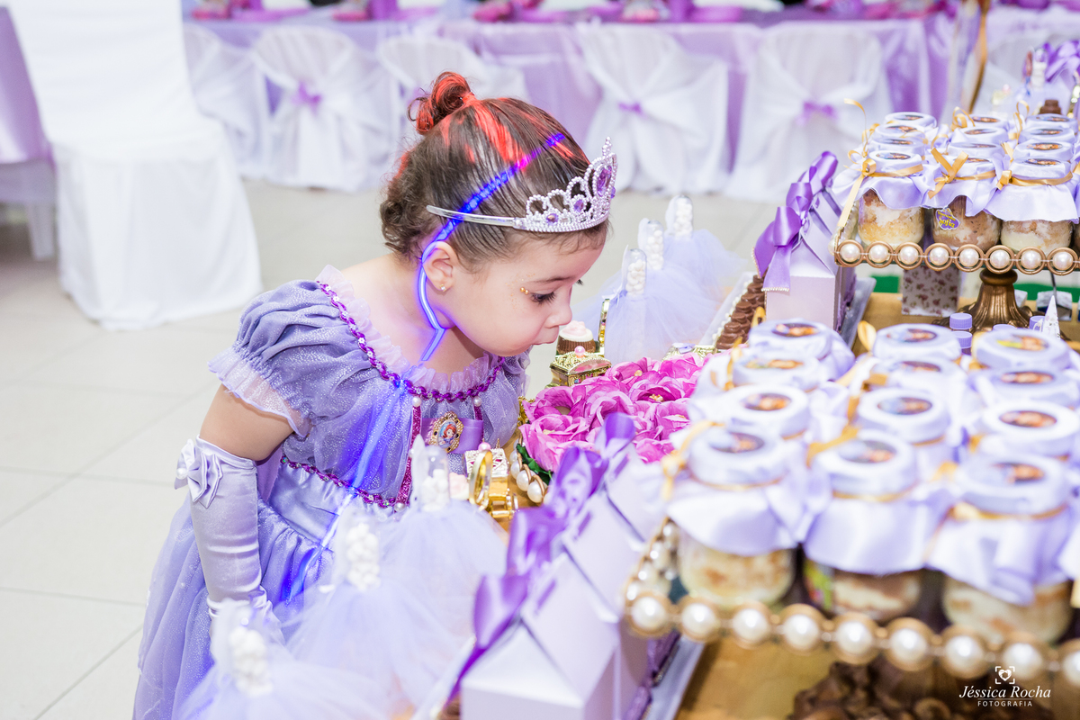 Festa infantil em vila velha - es, decoracao princesa sofia, jessica rocha fotografia