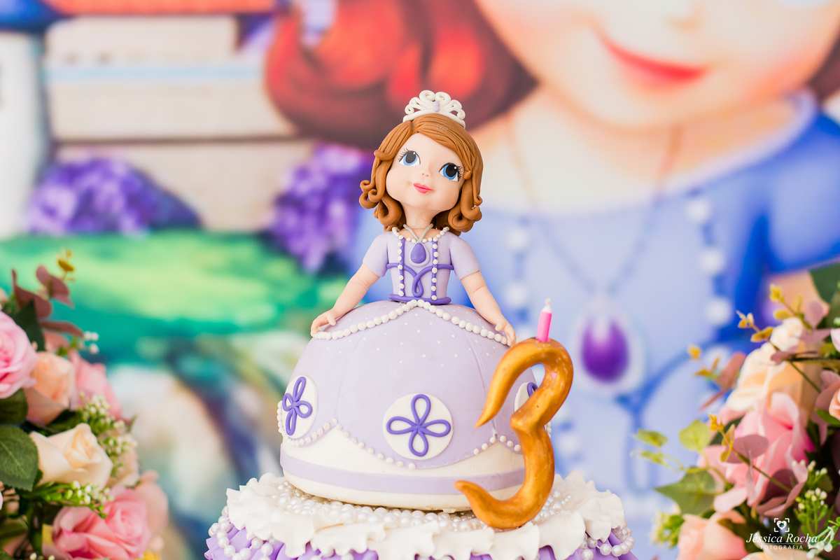 Decoracao princesinha sofia na Praia da Costa em Vila Velha - ES