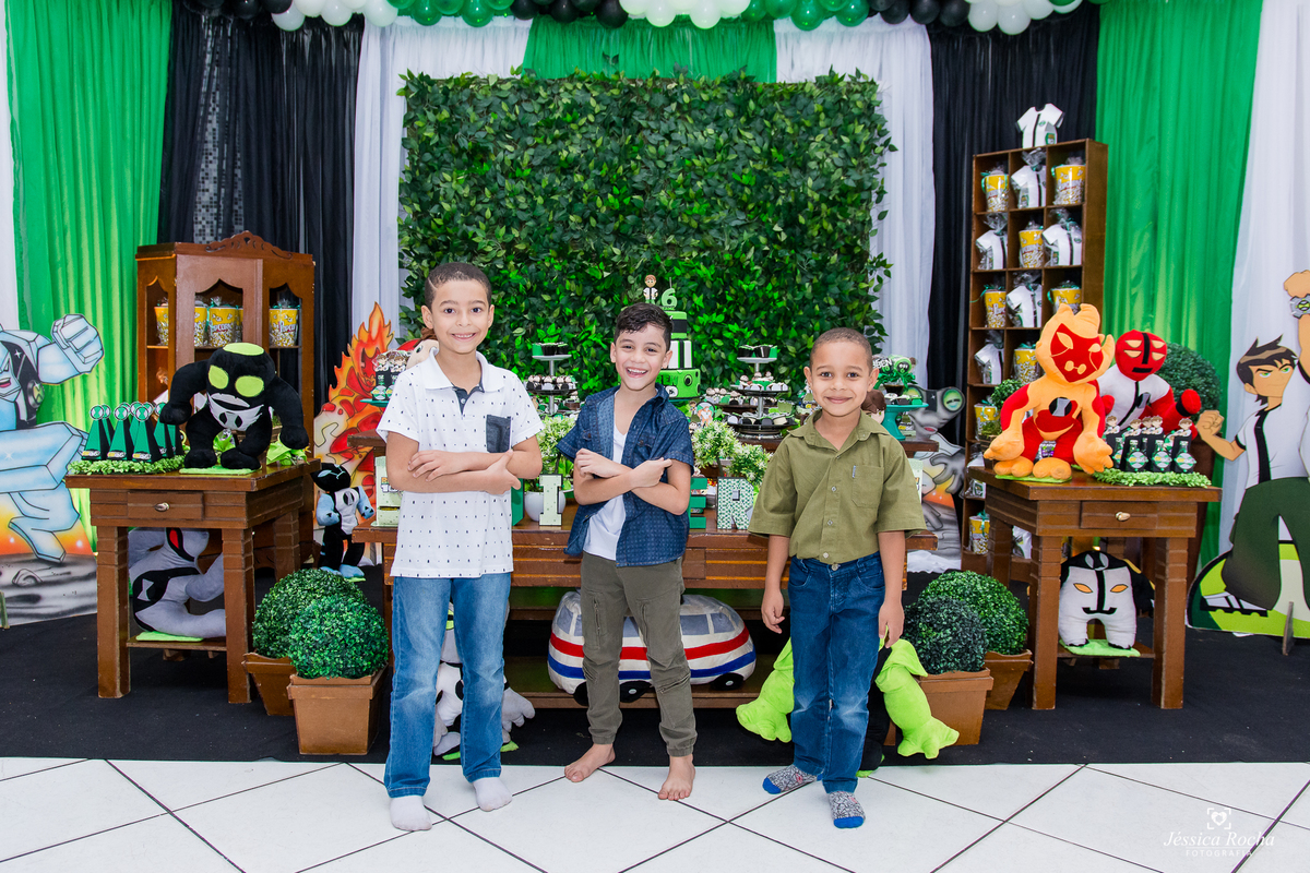JÉSSICA ROCHA FOTOGRAFIA, FESTA INFANTIL EM VILA VELHA, TEMA BEN 10, CERIMONIAL ÔNIX, FESTA DE MENINO, FOTOGRAFO EM VILA VELHA 