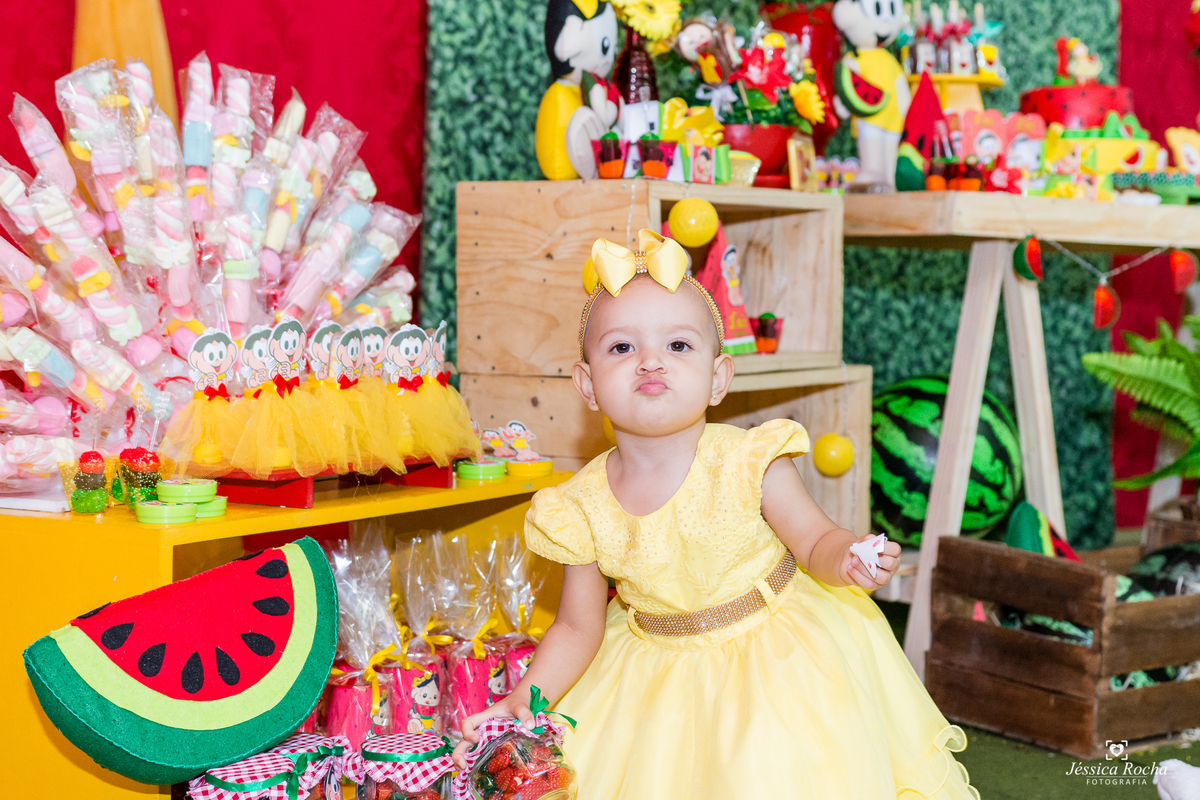 FESTA INFANTIL- DECORAÇÃO TEMA MAGALI-FESTA DE MENINA-FOTOGRAFIA INFANTIL-FESTA DA MAGALI- FESTA DE 1 ANO-FESTA DE CRIANÇA EM VILA VELHA