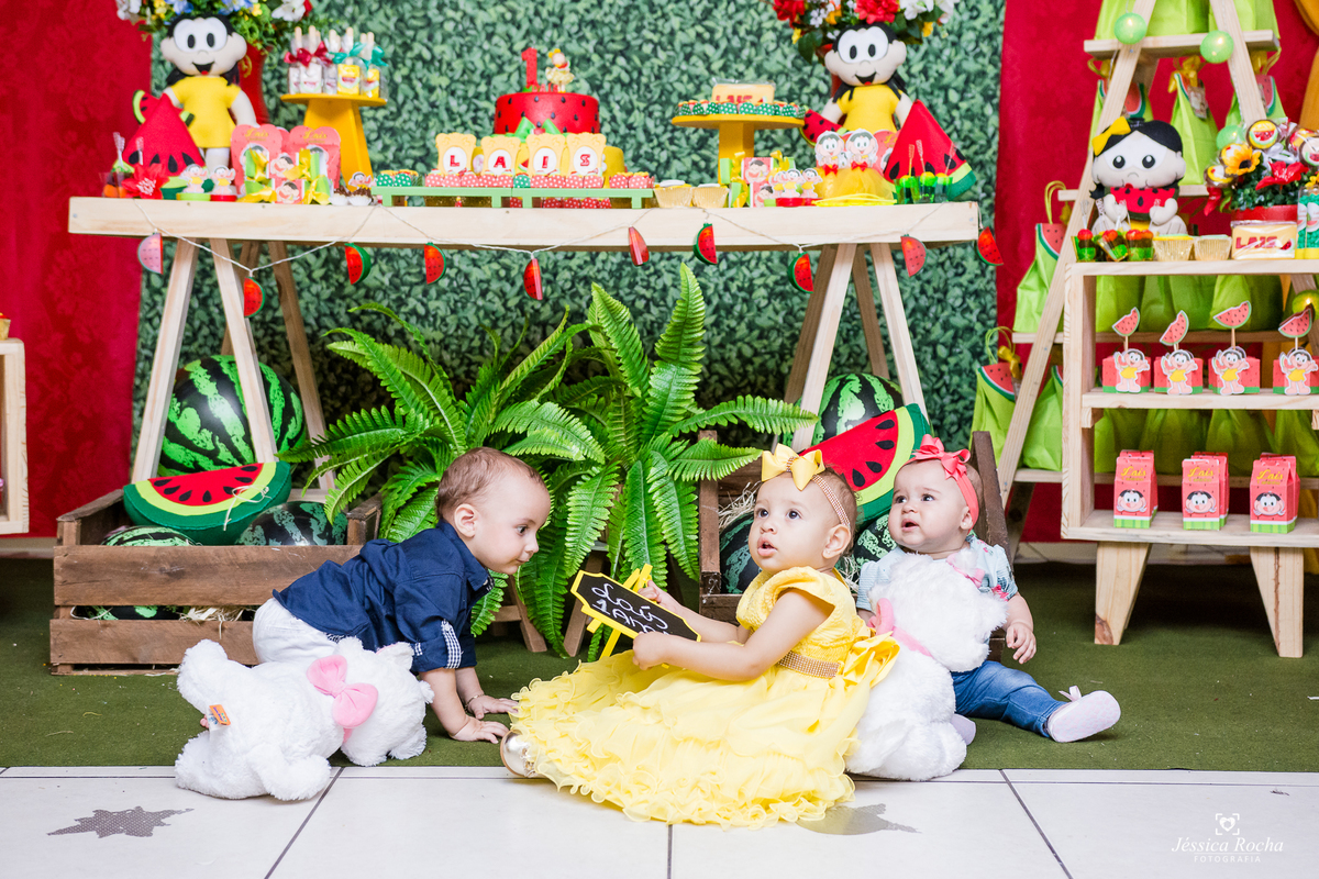 FESTA INFANTIL- DECORAÇÃO TEMA MAGALI-FESTA DE MENINA-FOTOGRAFIA INFANTIL-FESTA DA MAGALI- FESTA DE 1 ANO-FESTA DE CRIANÇA EM VILA VELHA