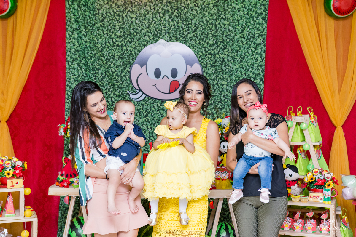 FESTA INFANTIL- DECORAÇÃO TEMA MAGALI-FESTA DE MENINA-FOTOGRAFIA INFANTIL-FESTA DA MAGALI- FESTA DE 1 ANO-FESTA DE CRIANÇA EM VILA VELHA