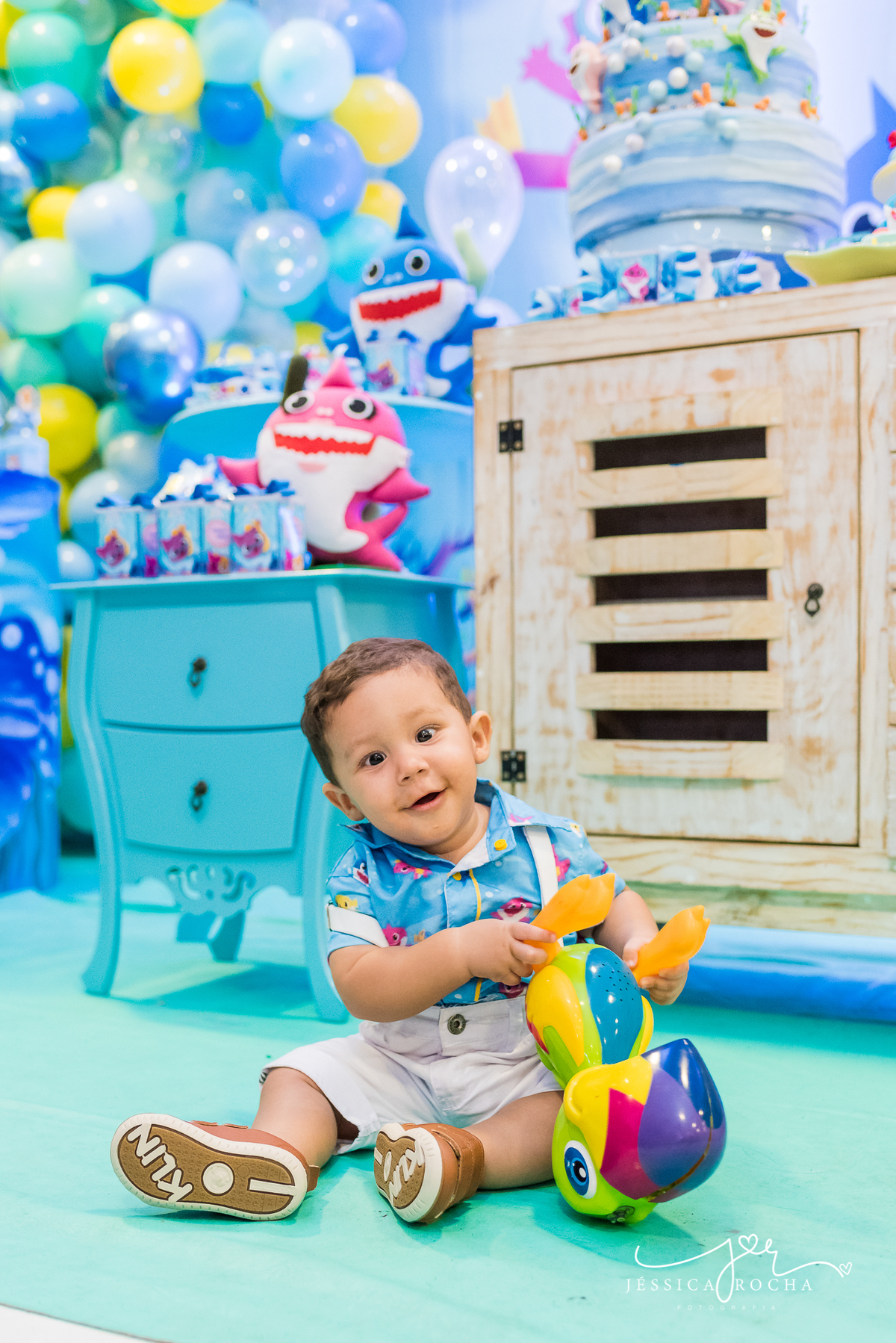 FESTA INFANTIL EM VILA VELHA- FOTOGRAFIA DE FESTA INFANTIL-FESTA DE MENINO-DECORAÇAO BABY SHARK-FOTOGRAFO INFANTIL EM VILA VELHA-ANIVERSARIO INFANTIL-DECORAÇÃO FESTA DE MENINO-FOTOGRAFO EM LINHARES-FESTA INFANTIL LINHARES-JESSICA ROCHA FOTOGRAFIA