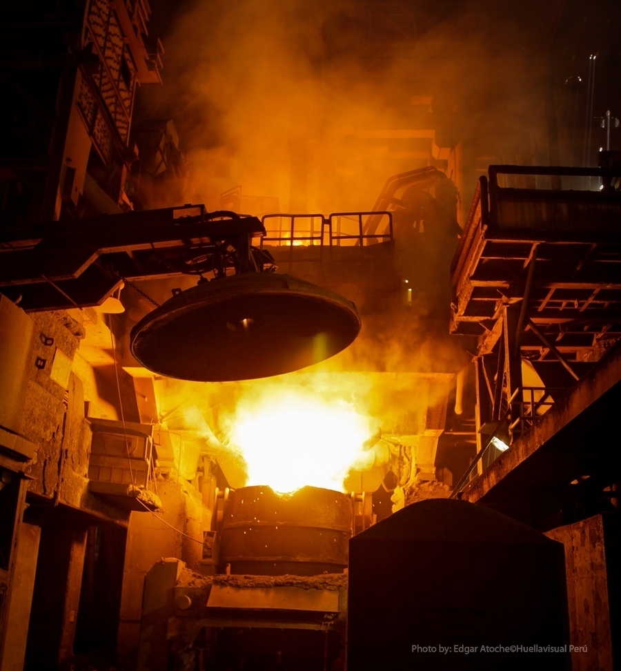 caldera, caldera en proceso