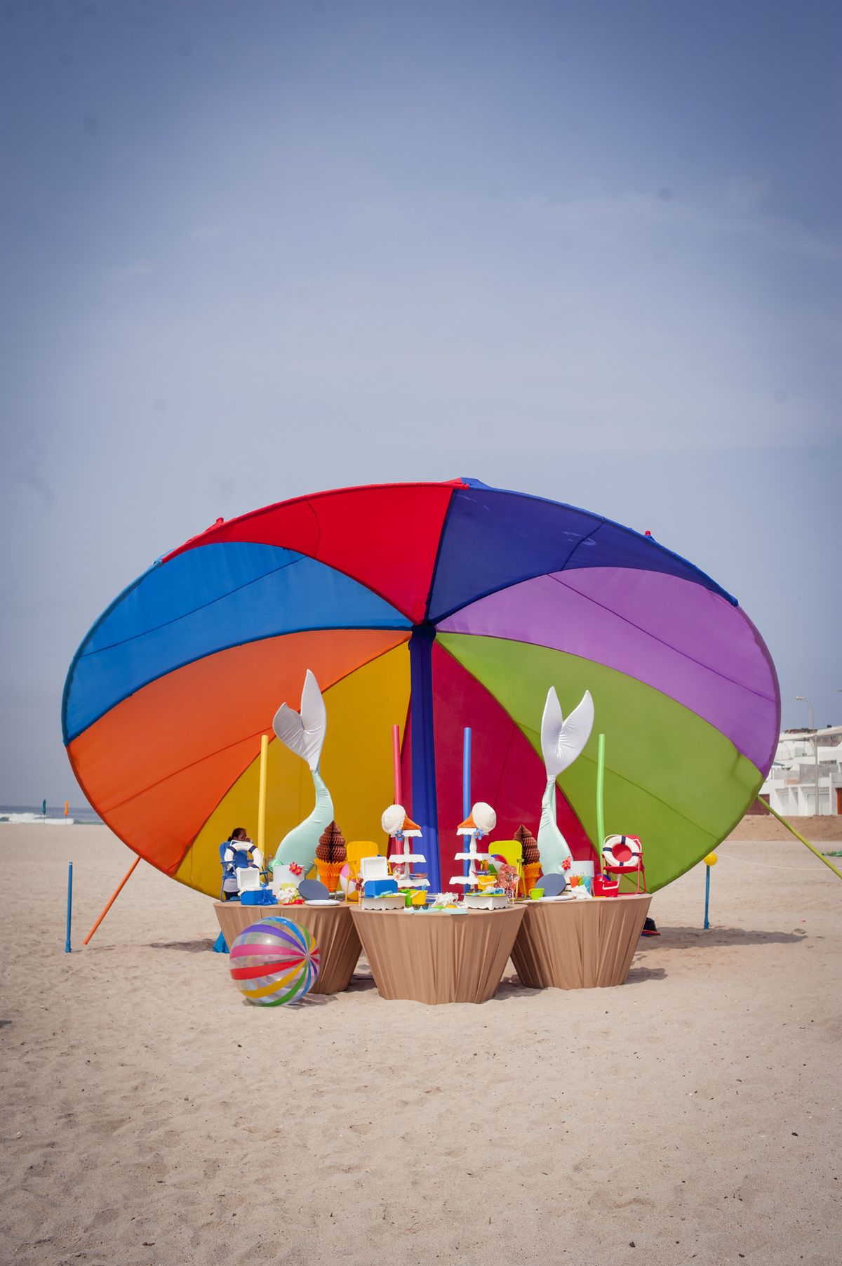 Sombrilla grande, decoración de fiestas infantil, Fotógrafo de Fiestas Infantiles en Lima