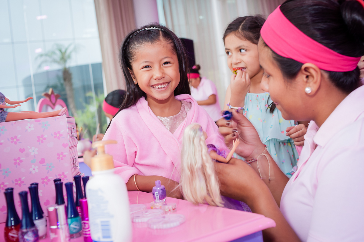 Spa barbie, fotógrafo de fiestas infantiles en lima 