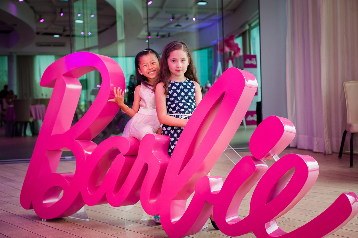 Barbie, letras barbie, JW Marriot Lima, hotel marriot barbie, fotógrafo de fiestas infantiles en lima 