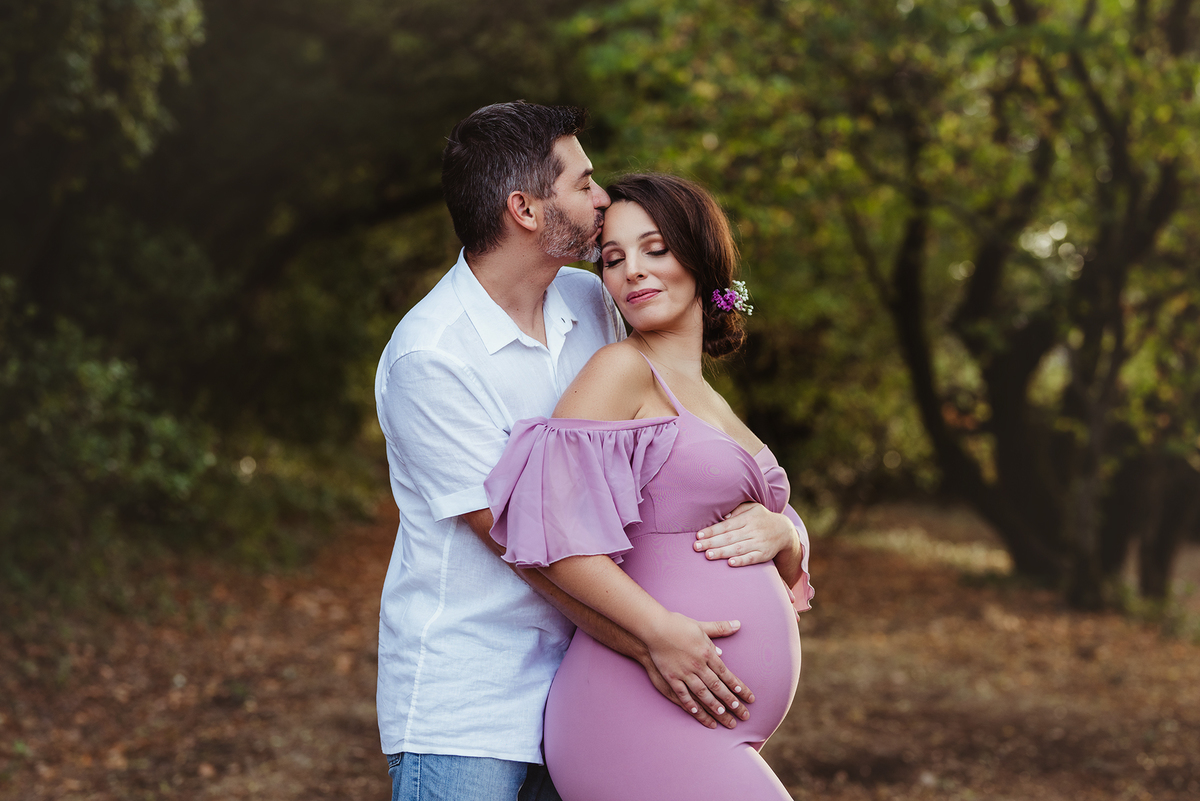 sessão fotográfica de pré mamã outdoor