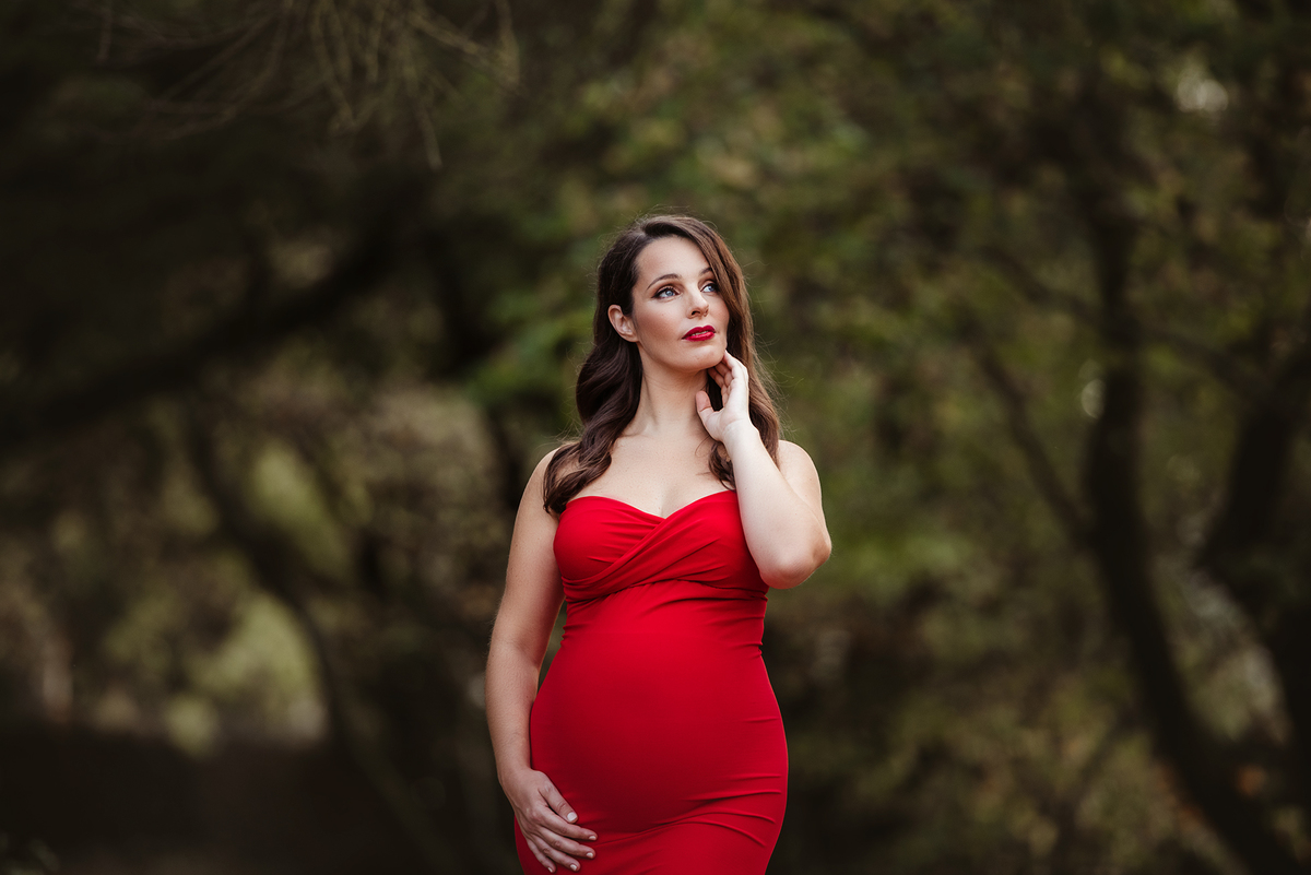 sessão fotográfica de pré mamã outdoor