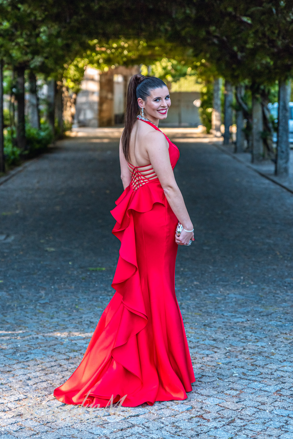 Glicinia wedding house vestido vermelho
