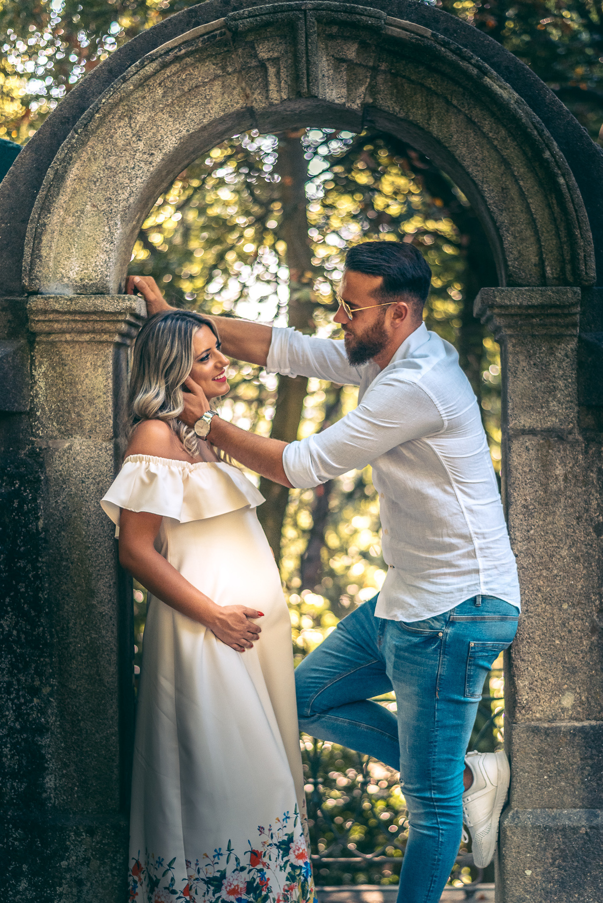 sessão gestante parque