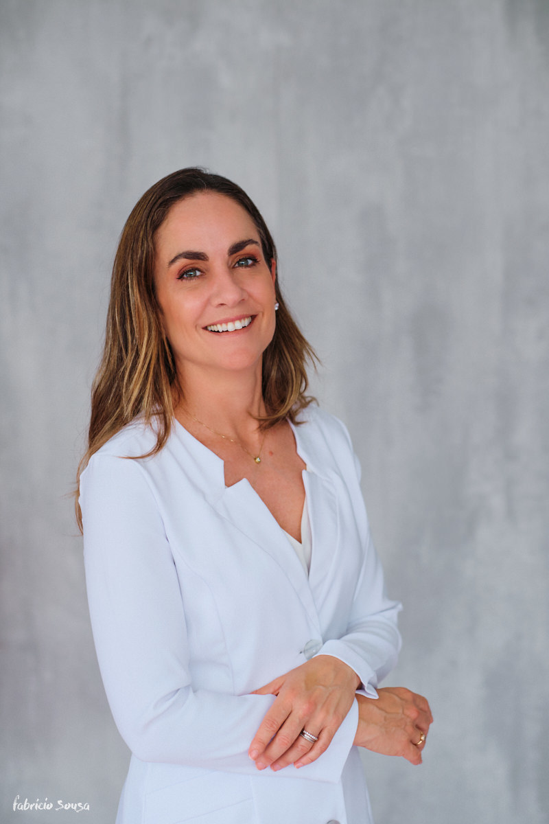 retrato empresarial de médica