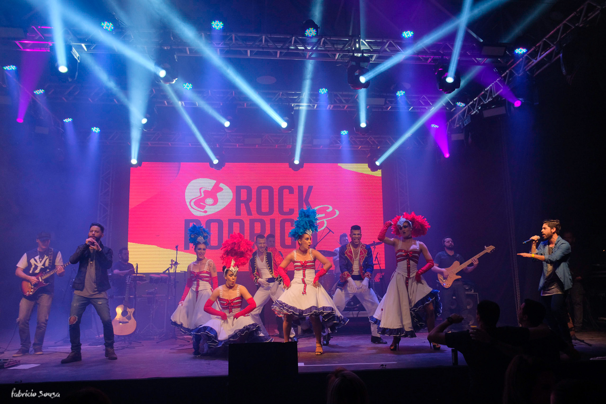 grupo de dança e Rock