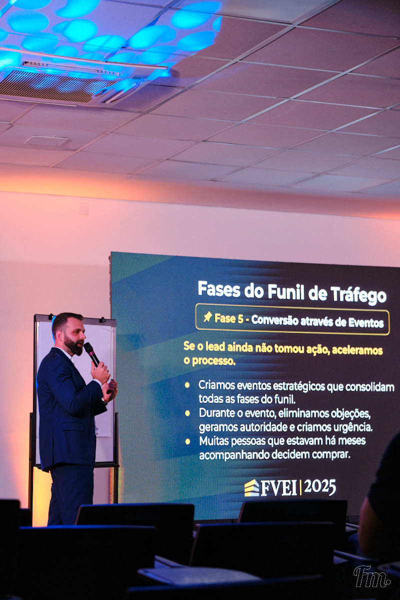 palestrante Andres Raiter do evento Imersão Formula de Venda de Empreendimentos Imobiliários