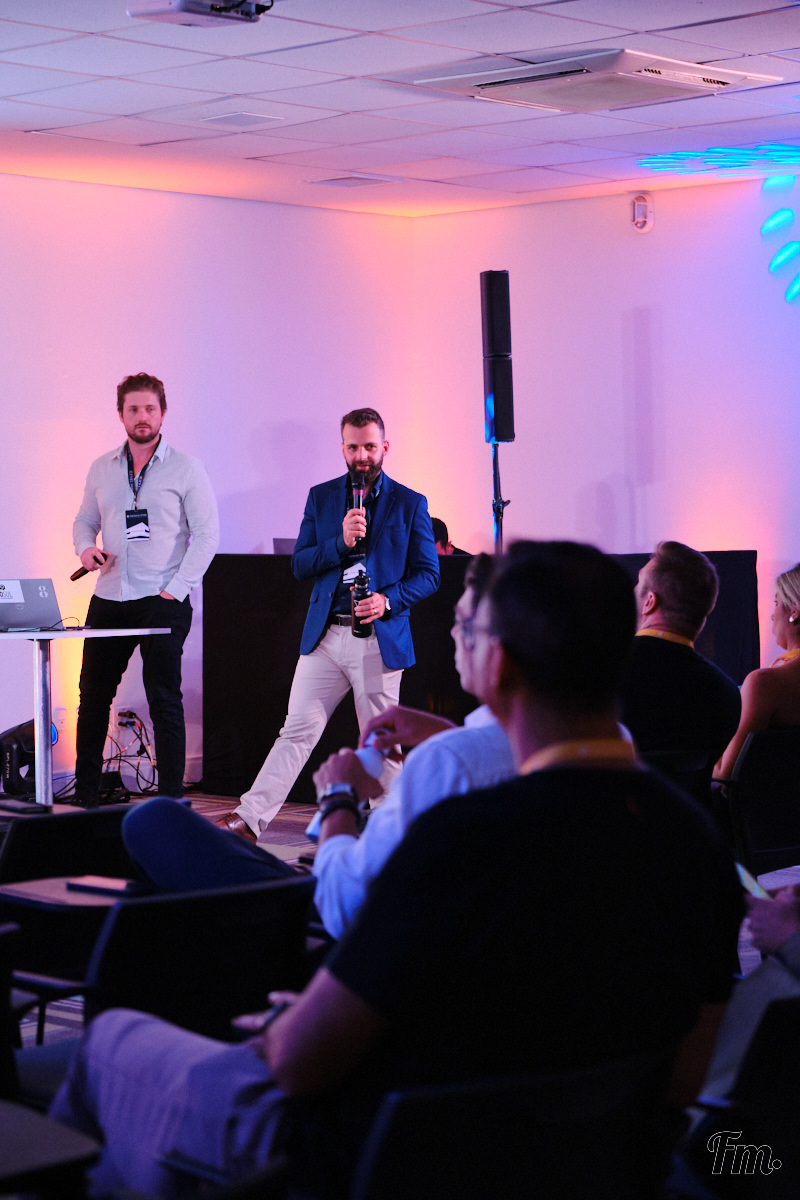 palestrantes Franklin Lisiak e Andres Raiter do evento Imersão Formula de Venda de Empreendimentos Imobiliários