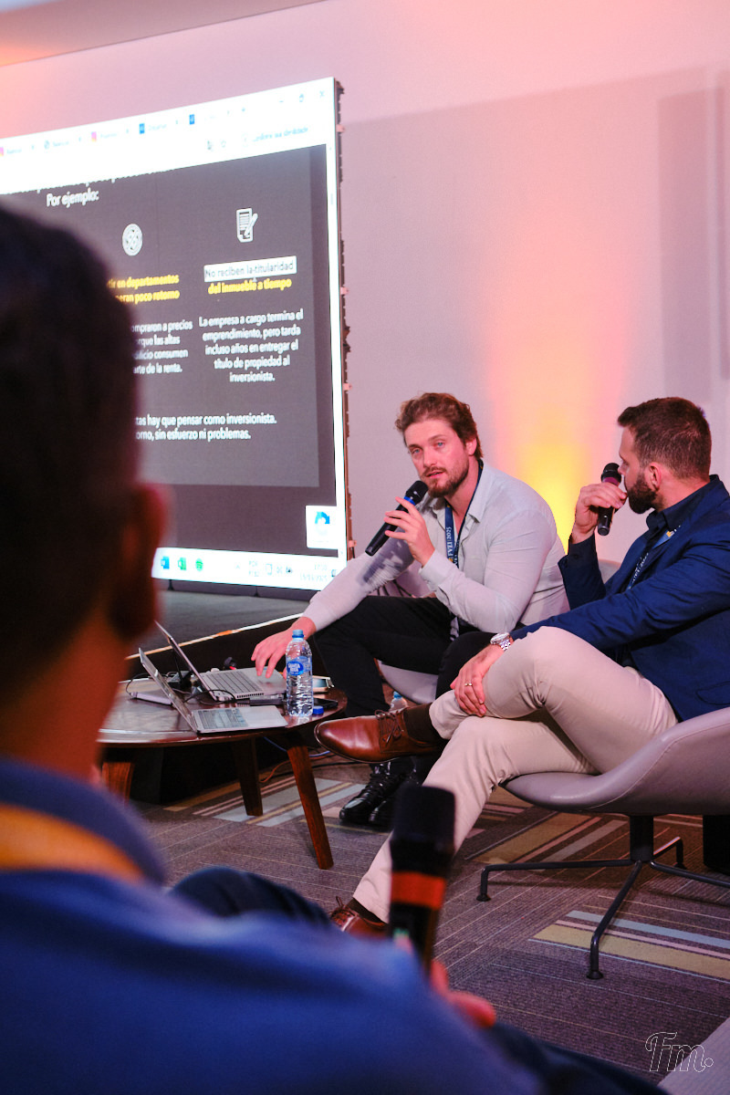 palestrantes Franklin Lisiak e Andres Raiter do evento Imersão Formula de Venda de Empreendimentos Imobiliários