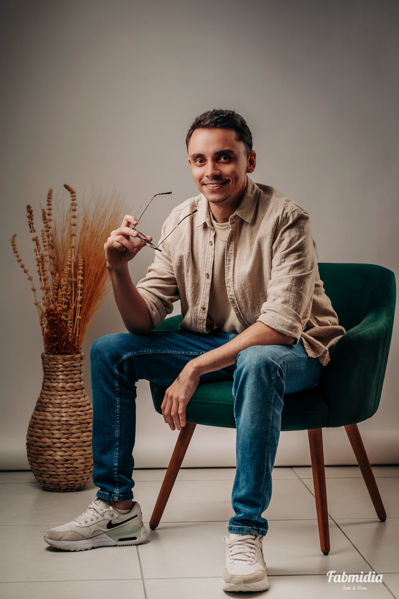 retrato profissional de posicionamento Celso Martins Rancho Marketing para delivery em Florianopolis