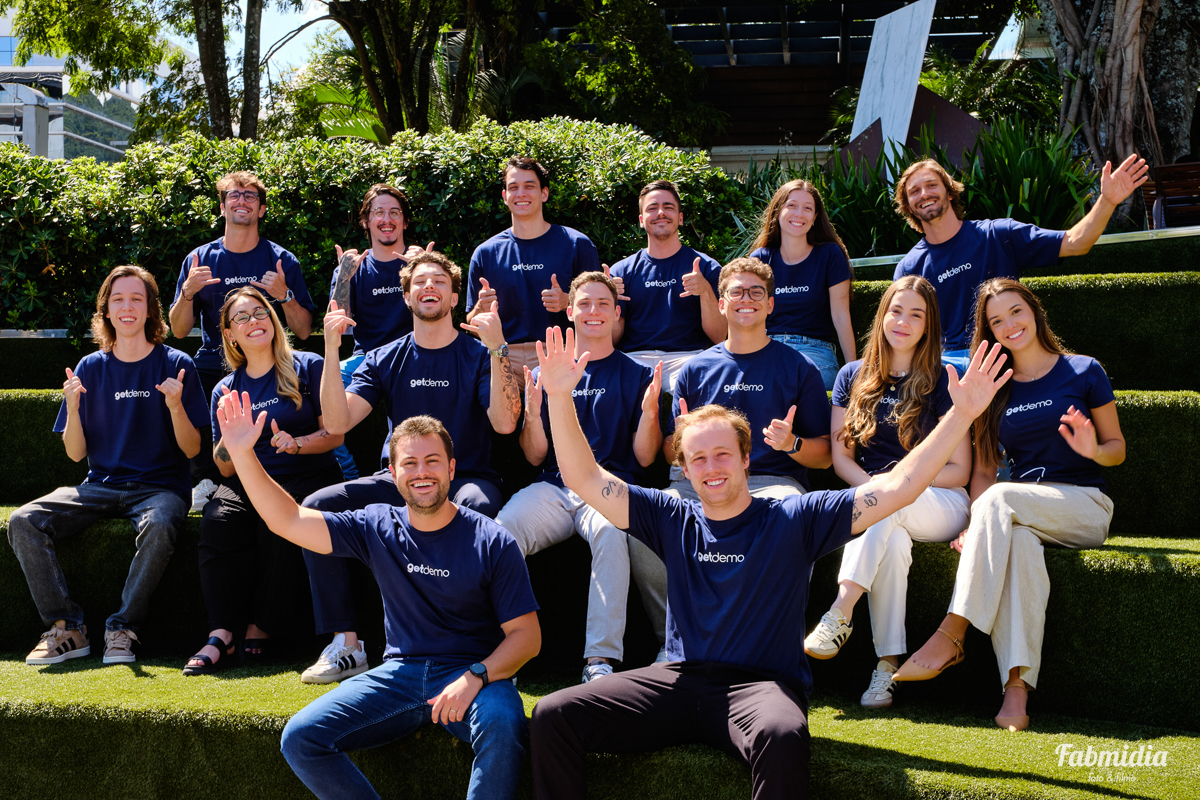 retrato da equipe getdemo 2026