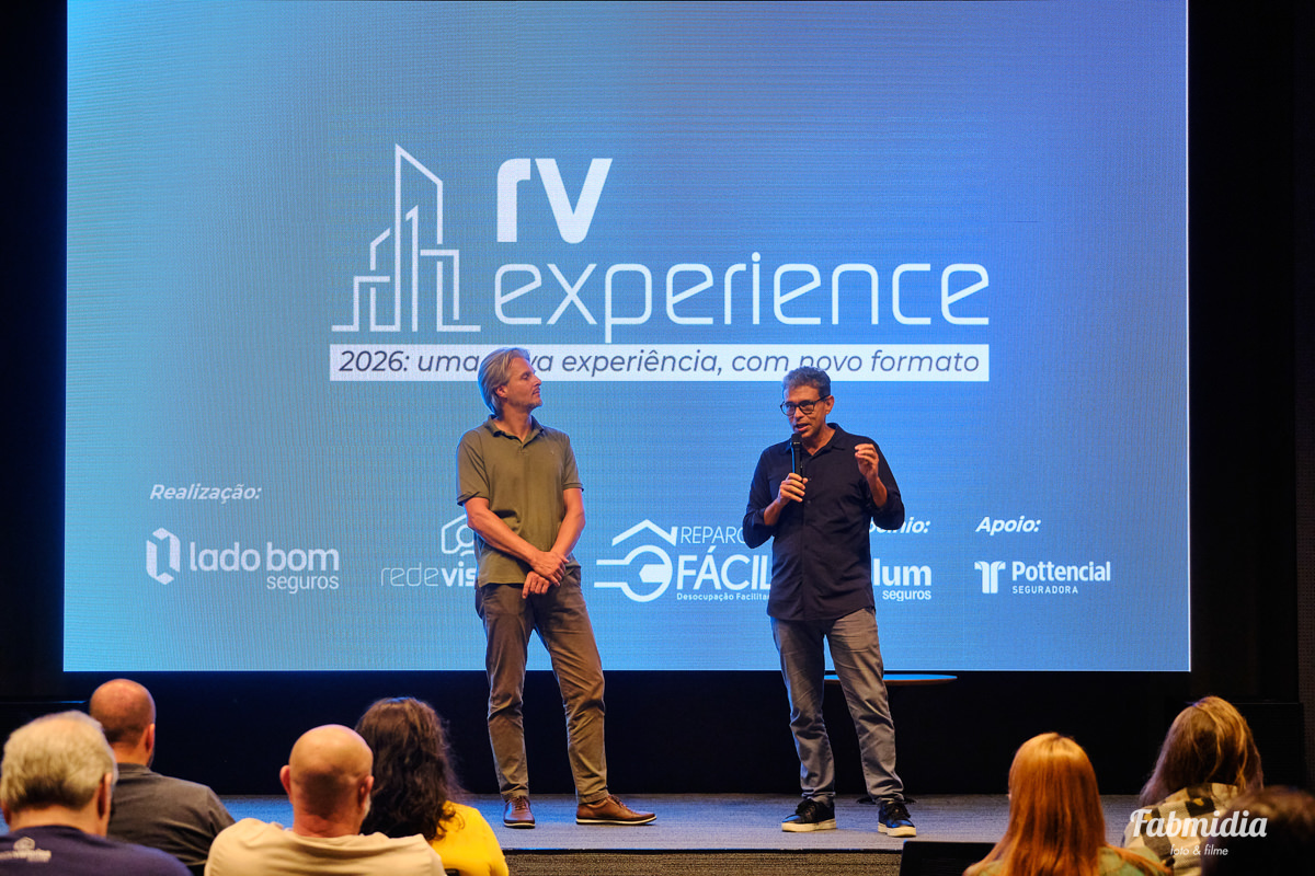 RV Experience 2026 convenção de franquados Lado Bom Seguros Rede Vistorias e Reparo Facil no Sapiens Parque Florianopolis Santa Catarina