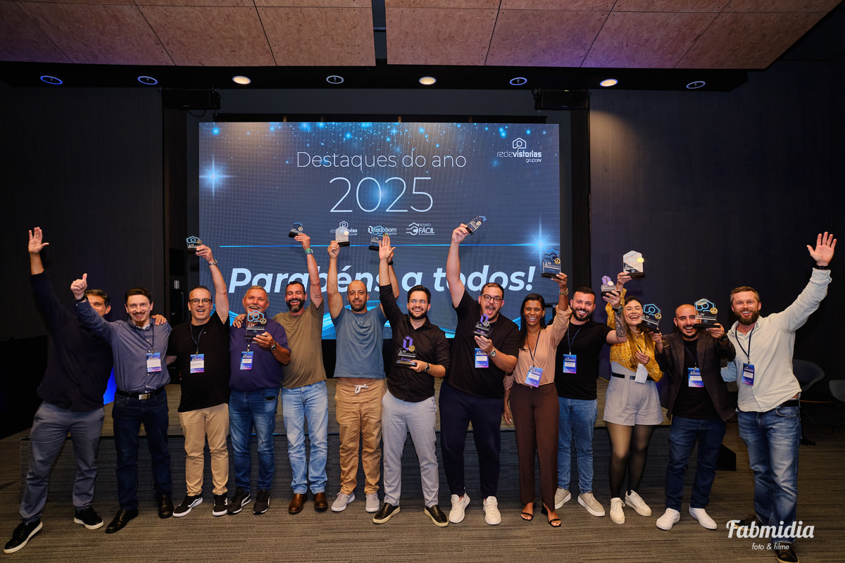 RV Experience 2026 convenção de franquados Lado Bom Seguros Rede Vistorias e Reparo Facil no Sapiens Parque Florianopolis Santa Catarina  premiação dos franquados