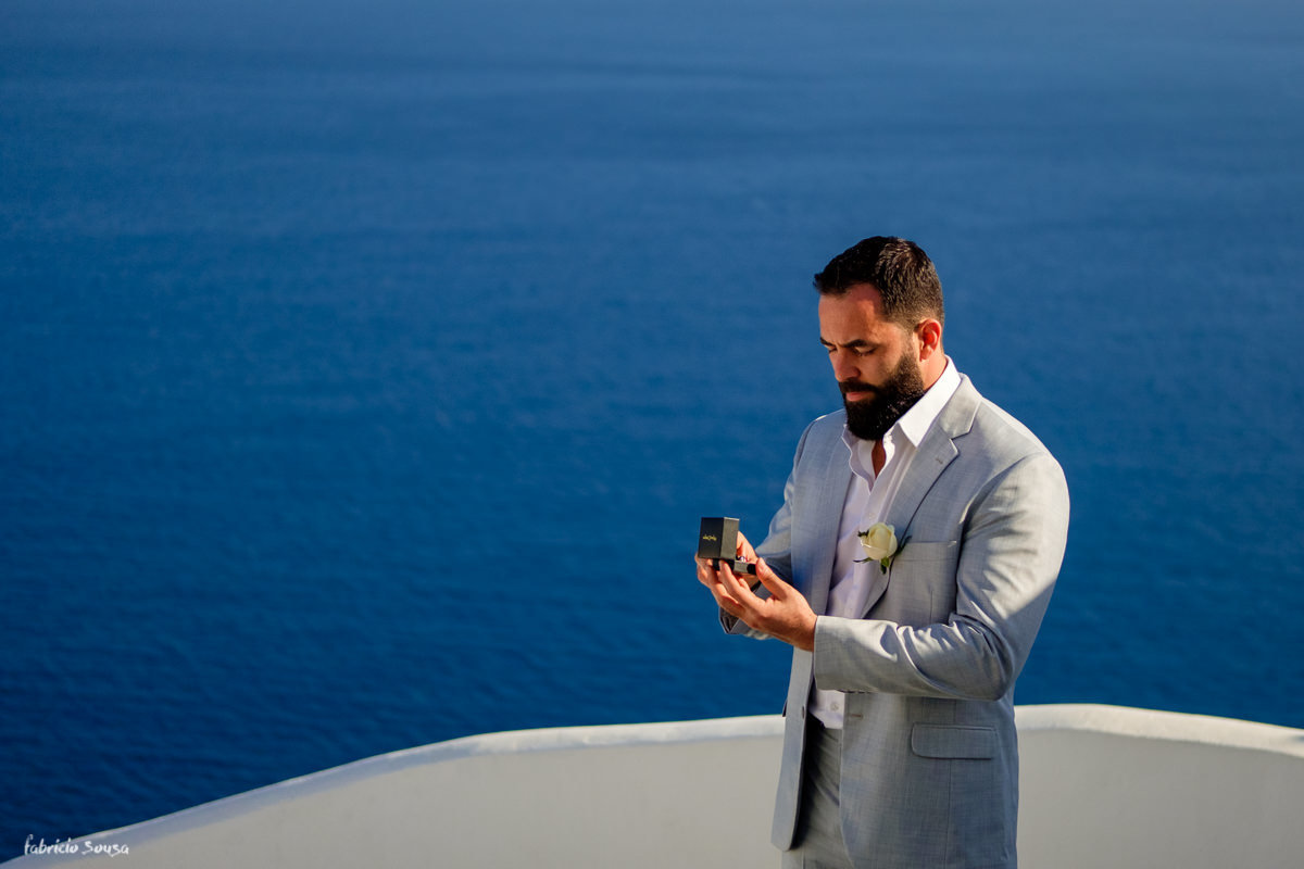Casamento Karina Peloi E Wendell Carvalho Santorini Grecia