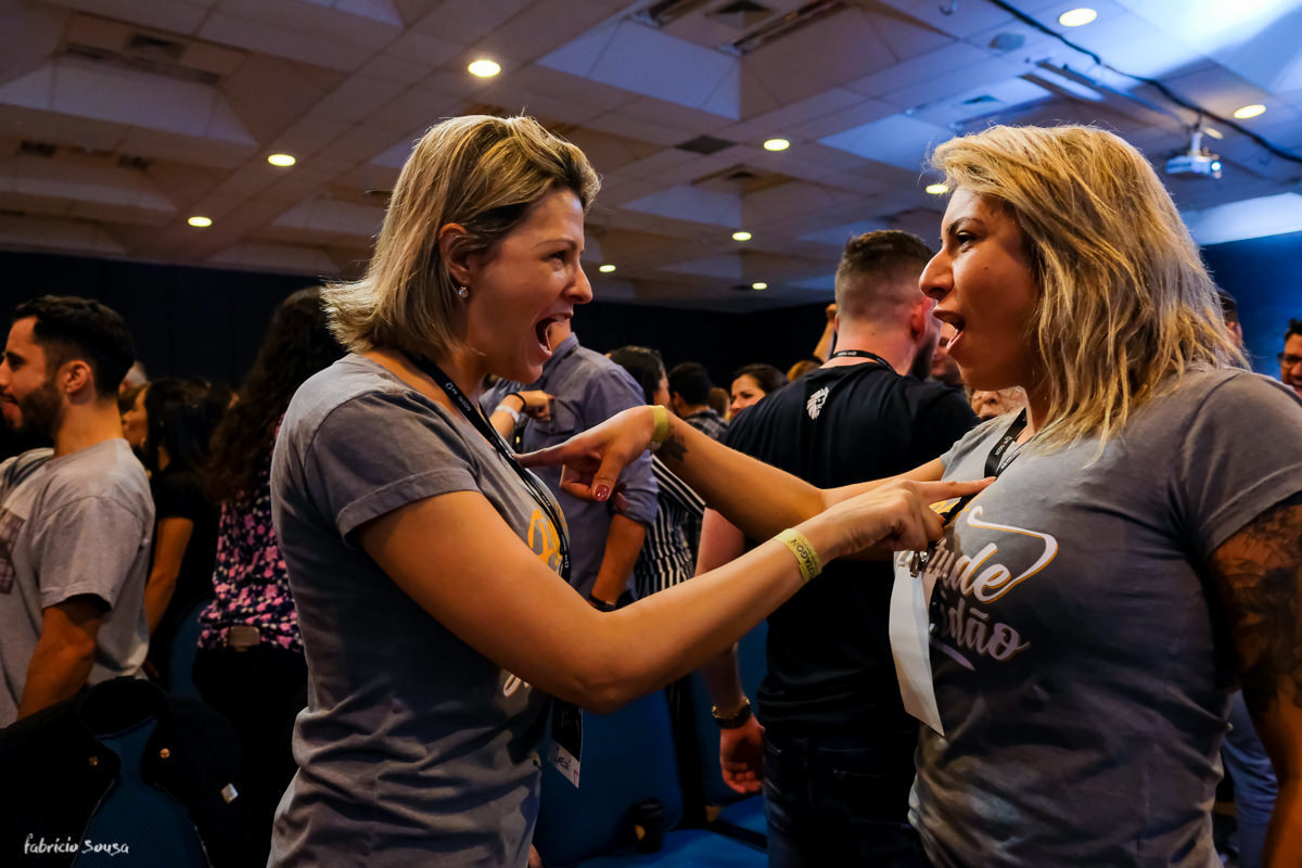 dinâmica forte entre os paricipantes do curso