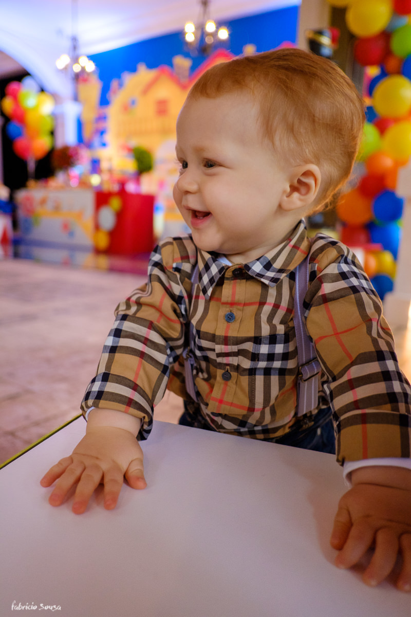 1 aninho do Vicente. Aniversário infantil na Alameda Casa Rosa