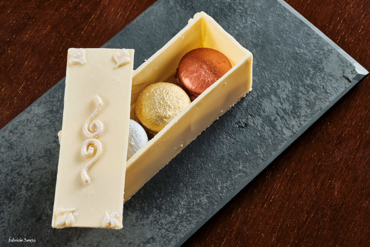 sobremesa deliciosa do Vivamo Enogastronomia em Garopaba