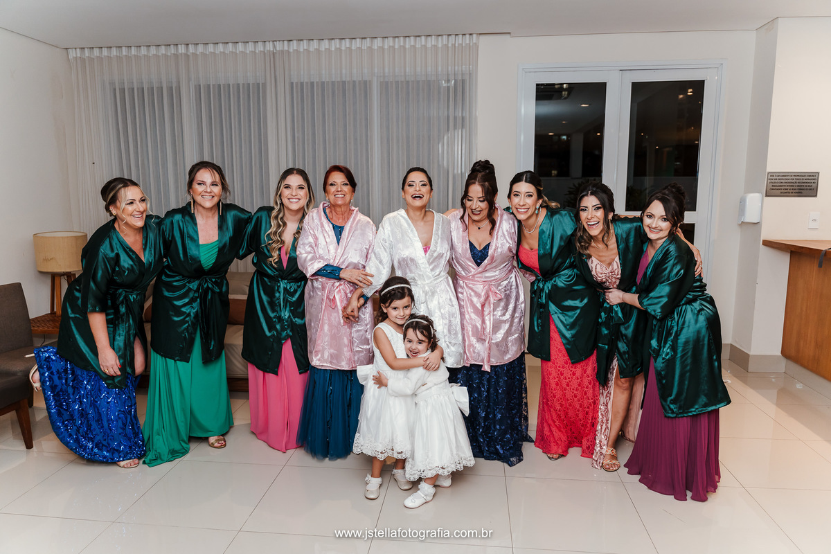 Making of noiva em casa 