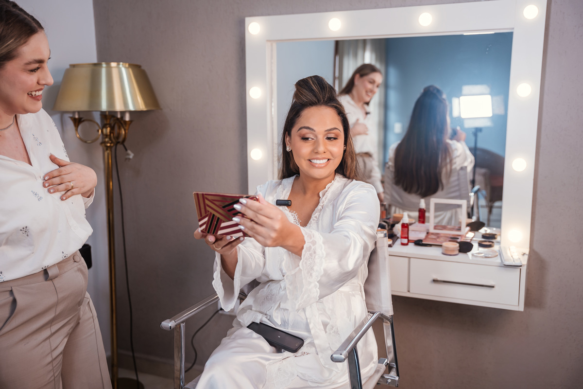 Make of noiva Fazenda Bella Vista