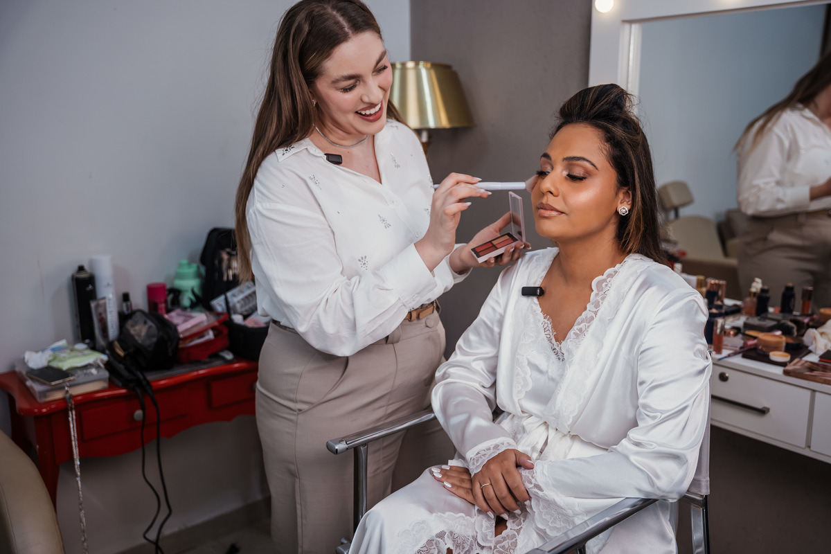 Make of noiva Fazenda Bella Vista