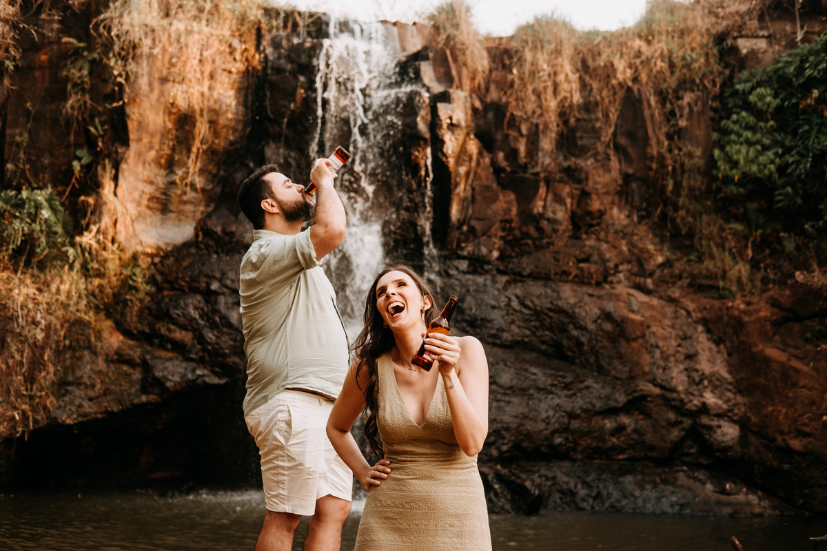 ensaio casamento Cachoeira do Saltão