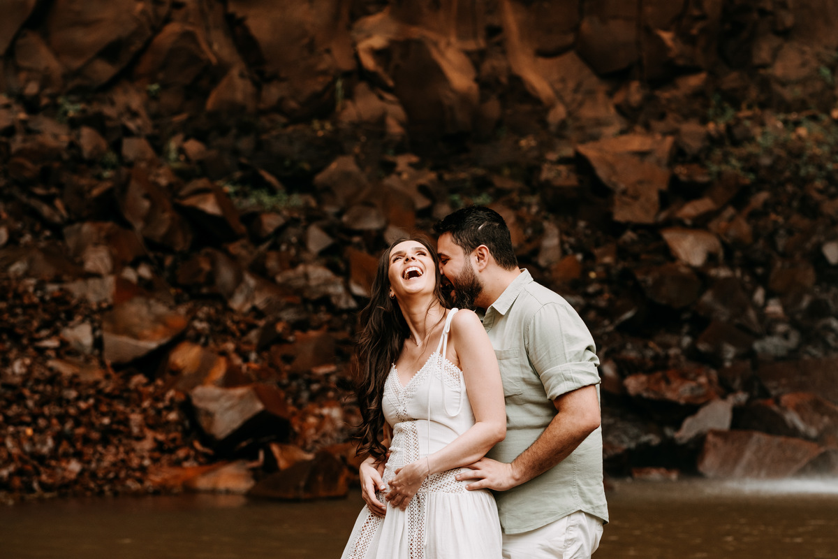 ensaio casamento Cachoeira do Saltão