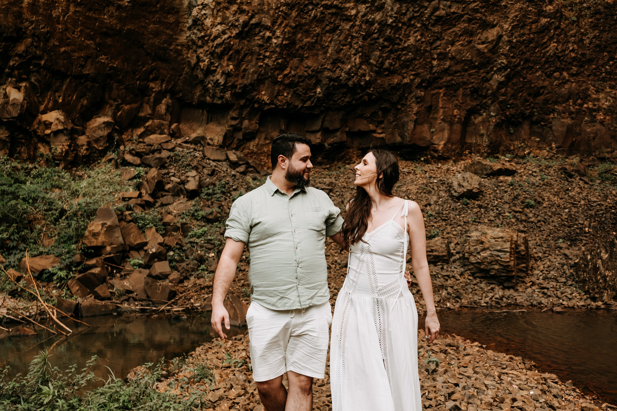 ensaio casamento Cachoeira do Saltão