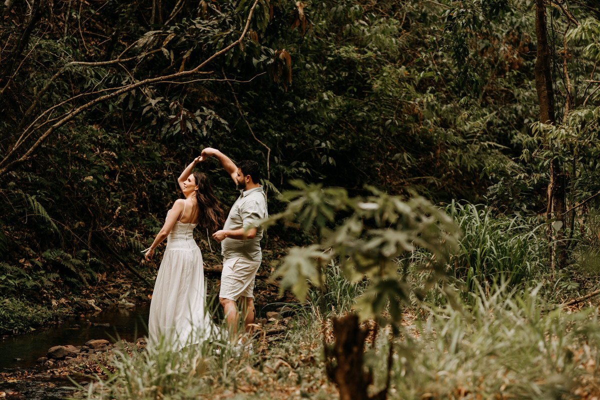 ensaio casamento Cachoeira do Saltão