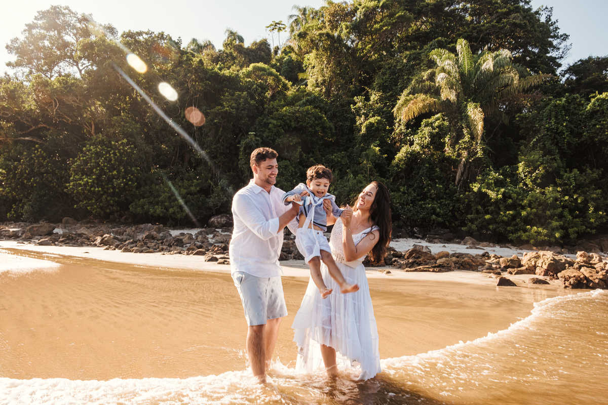 ensaio familia no guaruja