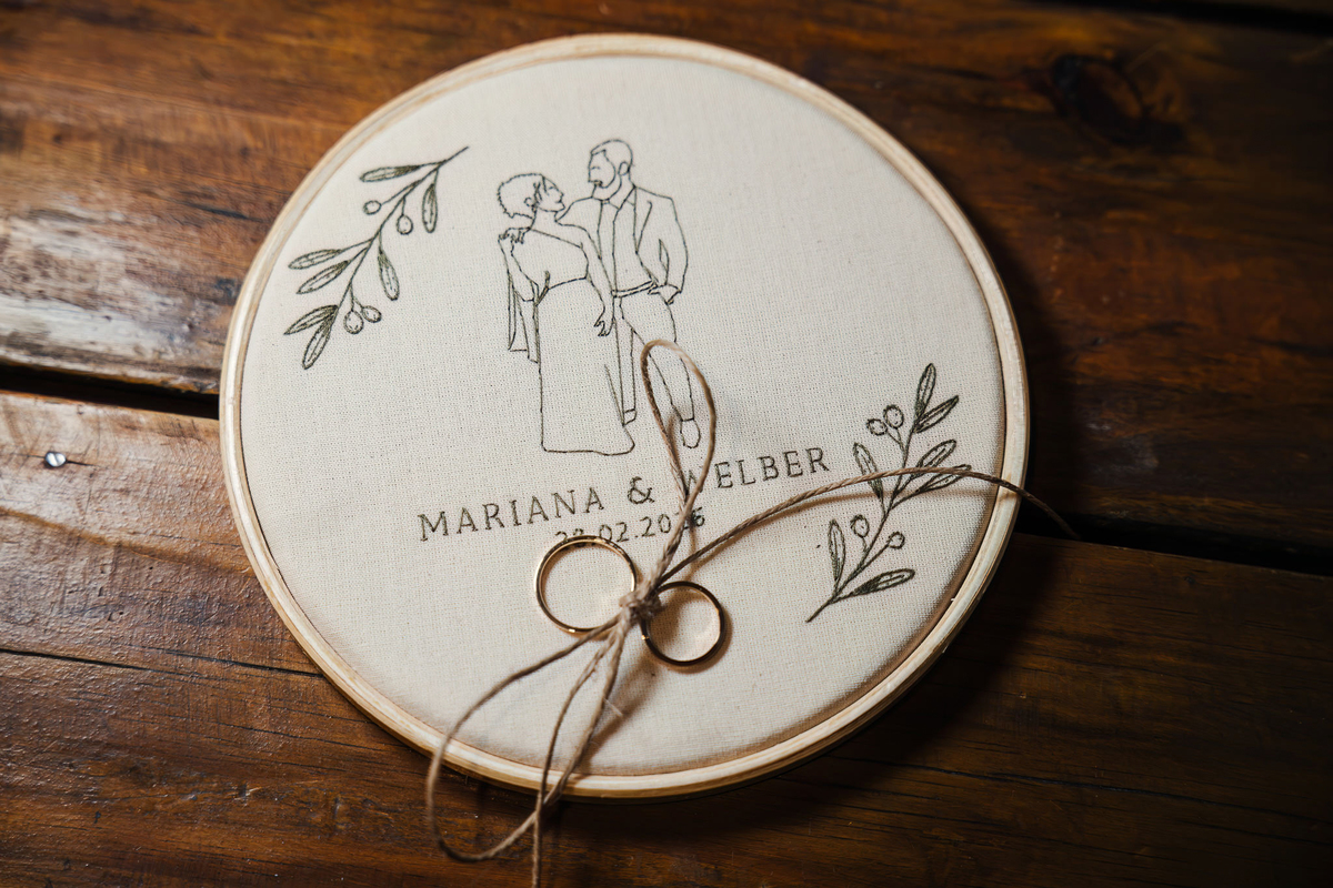 Detalhes da decoração de mini wedding no Rincon Escondido em São Paulo